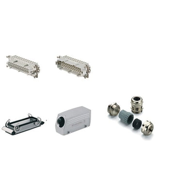 Komplet HE24 stik metal for chassismontage 1802380000 - 1