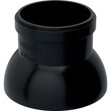 PEH udluftningshætte Geberit  ø160 mm sort - 1