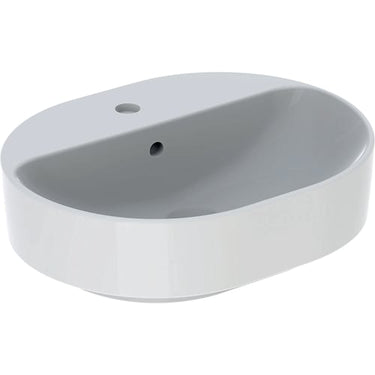Geberit Variform håndvask 500x400x158mm t/bordpl hvid porcelæn - 1