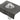 BLÜCHER tagafløb til selvfald med bitumenkrave høj model 400 x 400 mm Ø110 mm - 1
