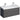 Geberit XENO² vaskeskab 1174x530x462mm m/4skuffer scultura-grå spånplade melamin - 1