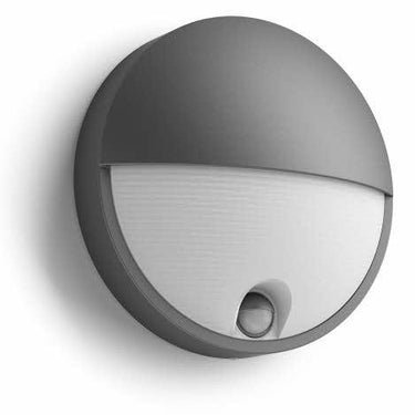 myGarden Capricorn Væglampe Antracitgrå 1x6W 230V IP44 Bevægelsessensor - 1
