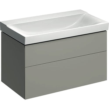 Geberit XENO² vaskeskab 880x530x462mm m/2skuffer greige spånplade lak 500.509.00.1 - 1