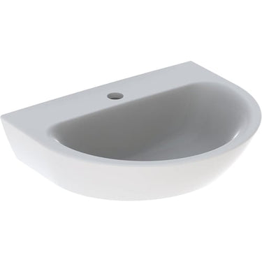 Geberit Renova håndvask 500 x 400 x 173 mm hvid porcelæn KeraTect - 1