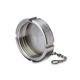 Blindomløber m/kæde DIN 304 DN100 - 1