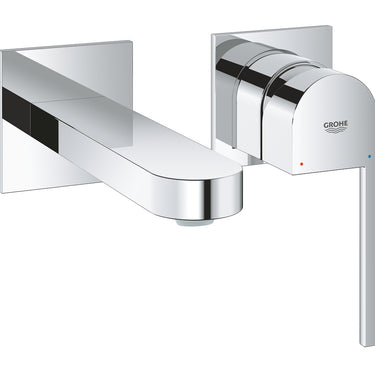 GROHE Plus 2-huls håndvaskarmatur str. M krom - 1