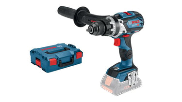 Blå Bosch 18/V slagboremaskine GSB 18V-110C solo - 1