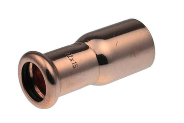 Reduktion VSH nippel/muffe 22X18 mm CU - 1