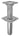 BLÜCHER tagafløb til selvfald med perforeret overdel til tagfolie 280 x 280 mm Ø110 mm - 1