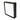 Frame Square Maxi Sort LED 3000K Sensor Nødlys - 1