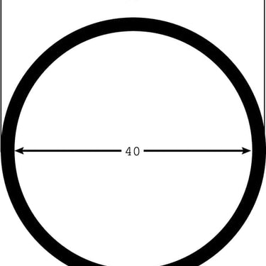 Spiralslange  Ø40mm indv. sort - 1