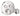 GROHE Grohtherm SmartControl termostat udv. del rund 2SC krom - 1