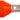 Isoleret terminalrør A0,5-6ET 0,5mm² L6 Orange - 1
