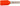 Isoleret terminalrør A0,5-10ET 0,5mm² L10 Orange - 1
