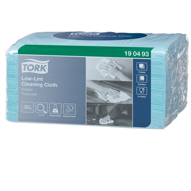 Tork Aftørringsklud Sensitiv turkis 75 stk - 1