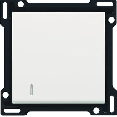 Tangent enkelt med linse white coated - 1