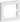 FUGA ramme Baseline 63 1 modul hvid - 1