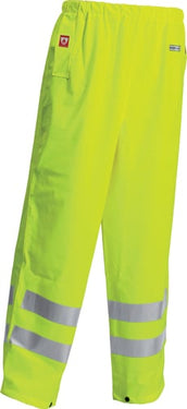 Regnbuks flammehæmmende Hi-Viz Microflex gul str M - 1