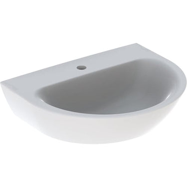 Geberit Renova håndvask 600 x 480 x 190 mm hvid porcelæn KeraTect - 1