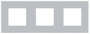 Ramme 3-modul Pure alu grey - 1