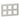 Mosaic ramme horisontal 2x3x2M aluminium - 1