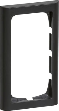 FUGA ramme Softline 63 2 modul lodret koksgrå - 1