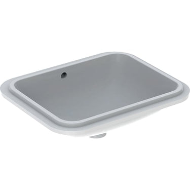 Geberit Variform håndvask 530x440x178mm underlim hvid porcelæn KeraTect - 1