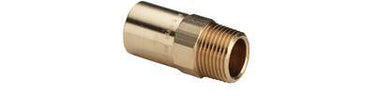 Sanpress indstiksstykke 42 x 1 1/2" nippel/nippel rødgods - 1