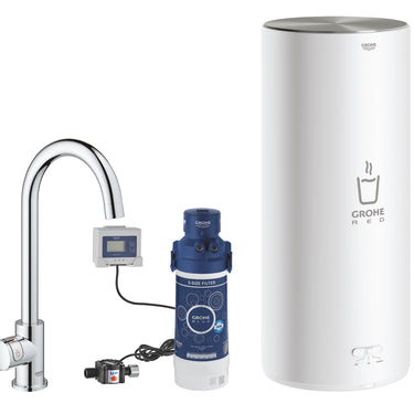 GROHE Red II Mono hane med kogende vand 7 l-kedel C-tud krom - 1