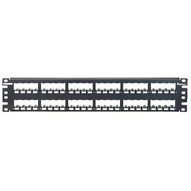Patchpanel 48 port stp uden konnekter 2U - 1