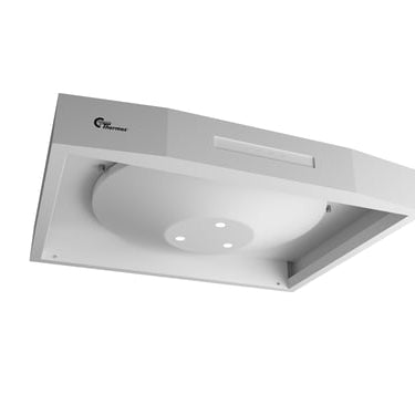 Airgrip - Centralventilation Højde: 128 mm Hvid Med hygrostat - 1