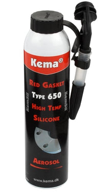 Kema RTV-650 hi-temp rød 226G - 1
