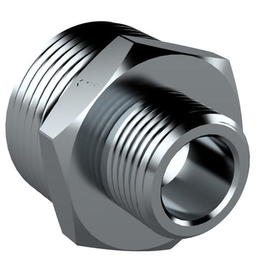Brystnippel messing forkromet 3/4" x  1/2" - 1
