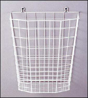 Trådkurv hvid affald 32 x 35,5 x 24 cm 20ltr. - 1