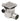 BLÜCHER Square afløbsskål 75/Ø32/40 mm VL med studs - 1