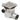 BLÜCHER Square afløbsskål 75/Ø32/40 mm VL med studs - 1