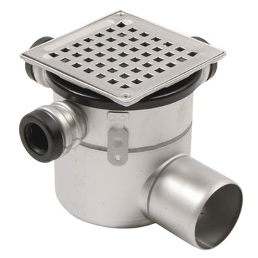 BLÜCHER Square afløbsskål 75/Ø32/40 mm VL med studs - 1
