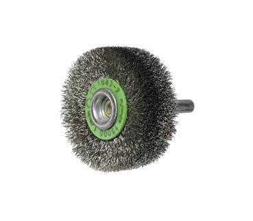 Rundbørste Pro 15000 Ø60X12mm 0,30 RF med skaft - 1