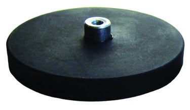 ECLIPSE Gummibelagt neodymium pottemagnet med gevindbøsning M4  Ø43 mm 853/1  pakke med 2 stk - 1