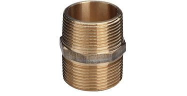 Viega brystnippel 2 1/2" rødgods - 1