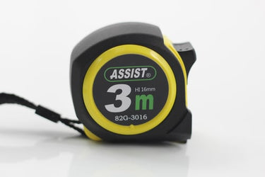 Båndmål 3m 16mm assist m/magnet - 1