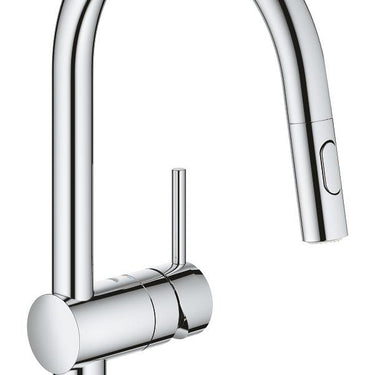 GROHE Minta køkkenarmatur C-tud bruser dual krom 32321002 - 1