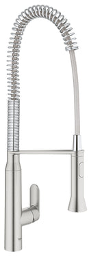 GROHE K7 et-grebs køkkenvask Profi-udtræksbruser Supersteel - 1