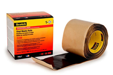Scotch tape 2210 vinyl mastik tape forsegling og isolation sort BxLxT 102 mm x 3M x 2,1 mm - 1