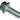M8X25  FZB DIN 6921 flangebolt - 1