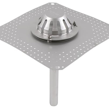 BLÜCHER tagafløb til vakuum og bitumen 400 x 400 mm Ø40 mm - 1