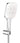 GROHE Rainshower SmartActive 130 Cube vægholdersæt 3-sprays Moon White - 1