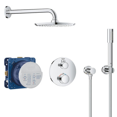 GROHE Grohtherm 210 sampak indbyg rund krom - 1