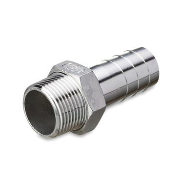 Slangestuds 6kant 4408/316 20 bar 1"x26,5mm - 1
