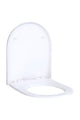 Geberit Acanto toiletsæde 350x437x49mm duroplast hvid - 1